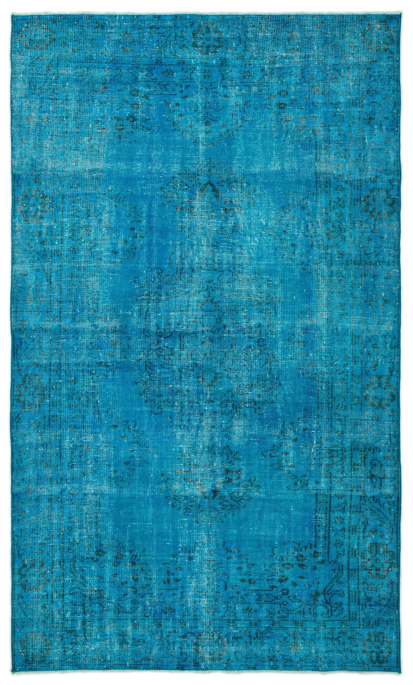 Frelena - Vintage Distressed Rug - 5'9 X 9'9