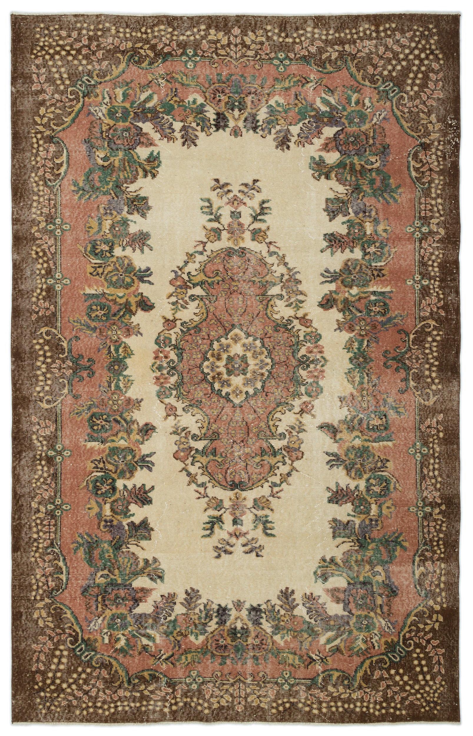 Raekoane - Vintage Medallion Rug - 6'2 X 9'7