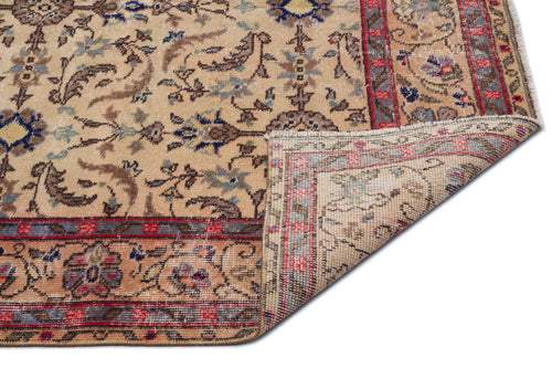 Load image 1 in gallery view. Thena - Vintage Floral Rug - 4'11 X 8'10