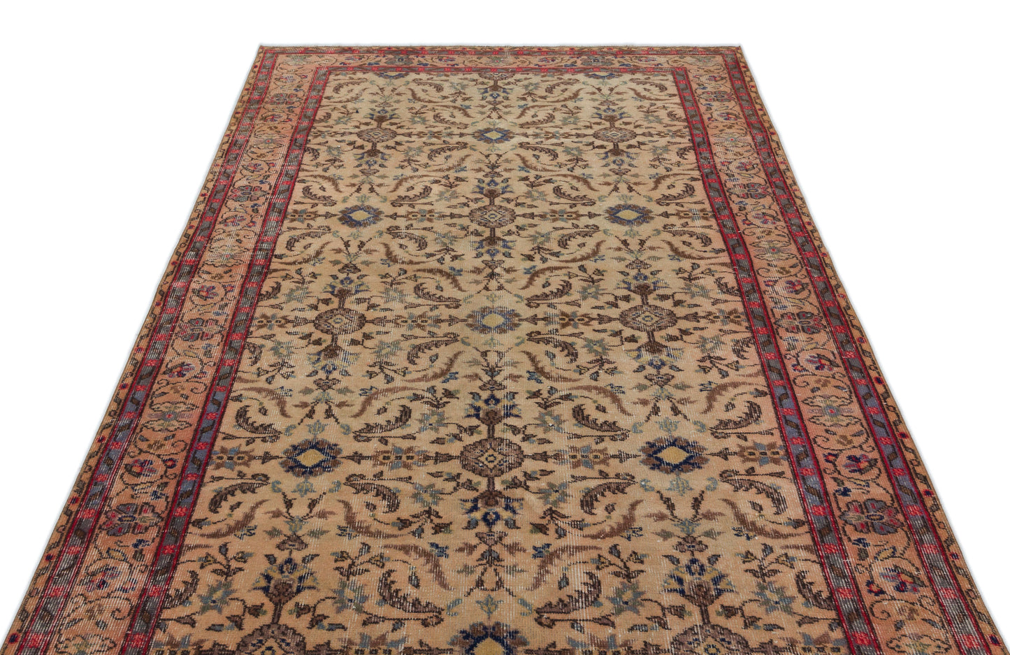 Thena - Vintage Floral Rug - 4'11 X 8'10