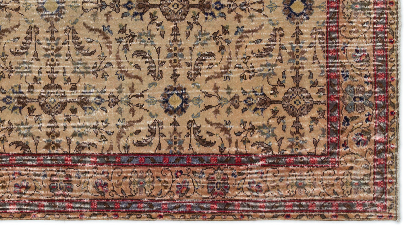 Thena - Vintage Floral Rug - 4'11 X 8'10