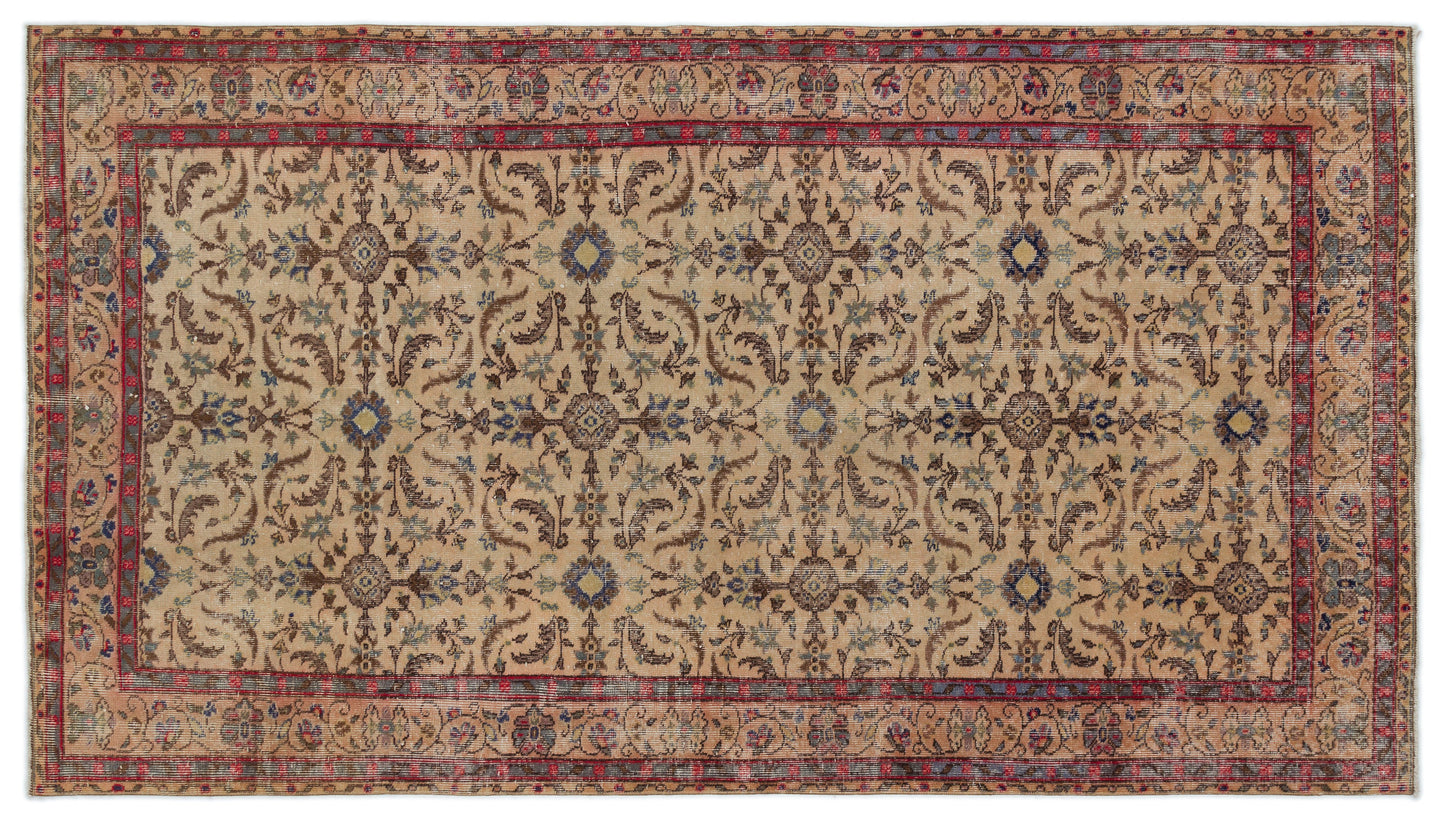 Thena - Vintage Floral Rug - 4'11 X 8'10