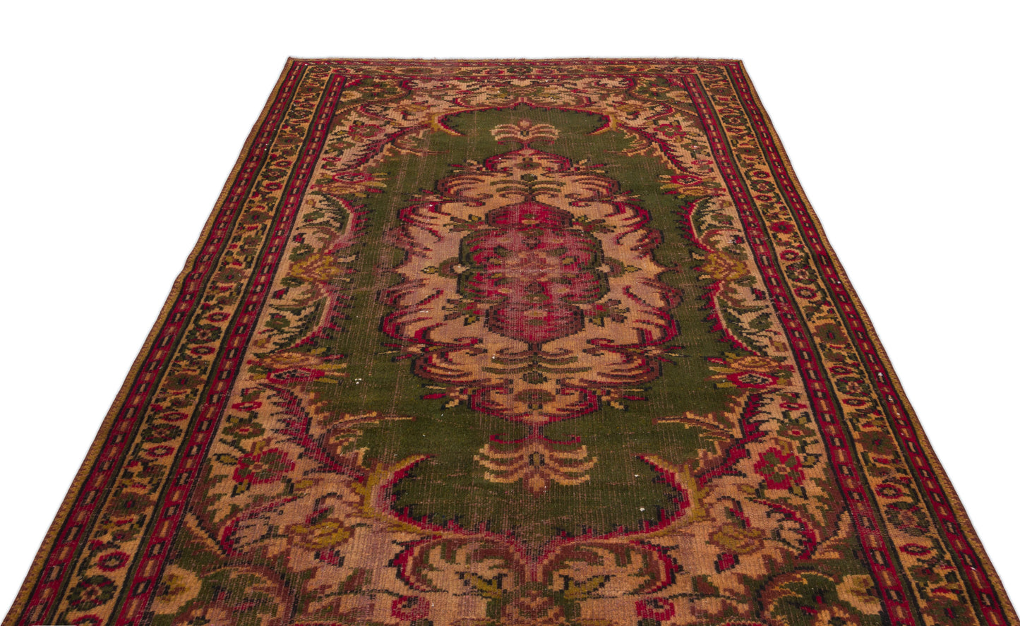 Guzeda - Vintage Medallion Rug - 5'5 X 8'2