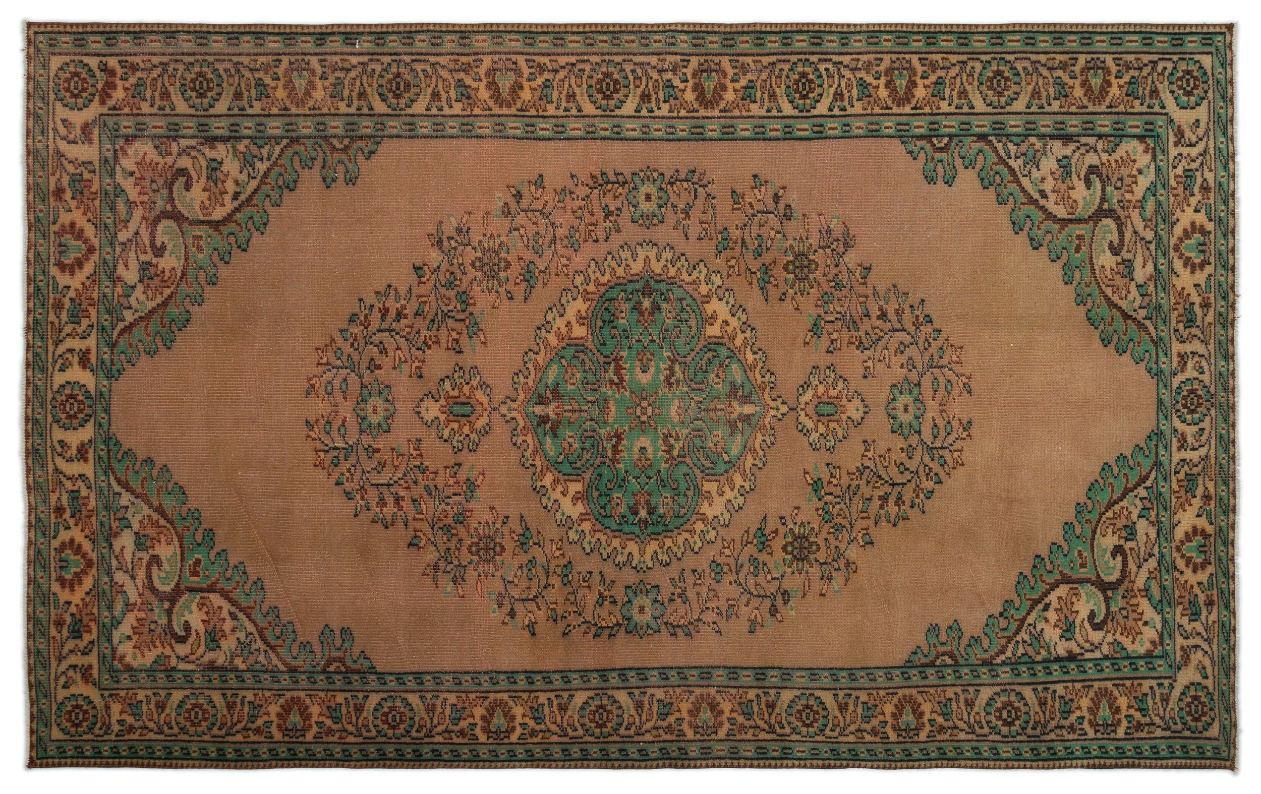 Laema - Vintage Medallion Rug - 5'9 X 9'5