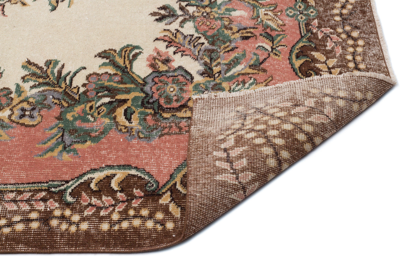 Naivien - Vintage Medallion Rug - 5'10 X 9'2