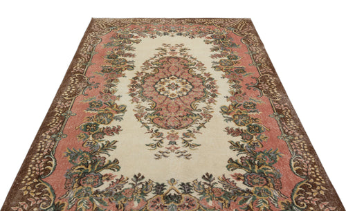 Load image 1 in gallery view. Naivien - Vintage Medallion Rug - 5'10 X 9'2