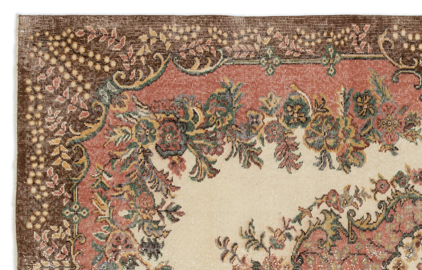 Naivien - Vintage Medallion Rug - 5'10 X 9'2