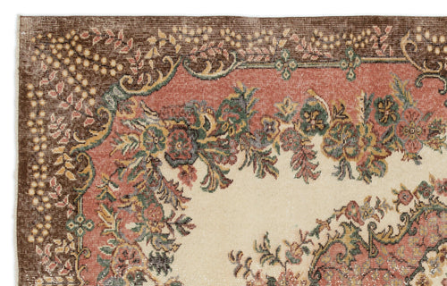 Load image 1 in gallery view. Naivien - Vintage Medallion Rug - 5'10 X 9'2