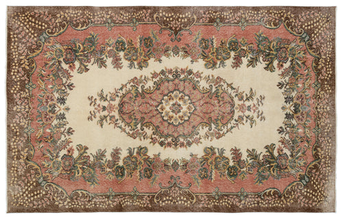 Load image 1 in gallery view. Naivien - Vintage Medallion Rug - 5'10 X 9'2