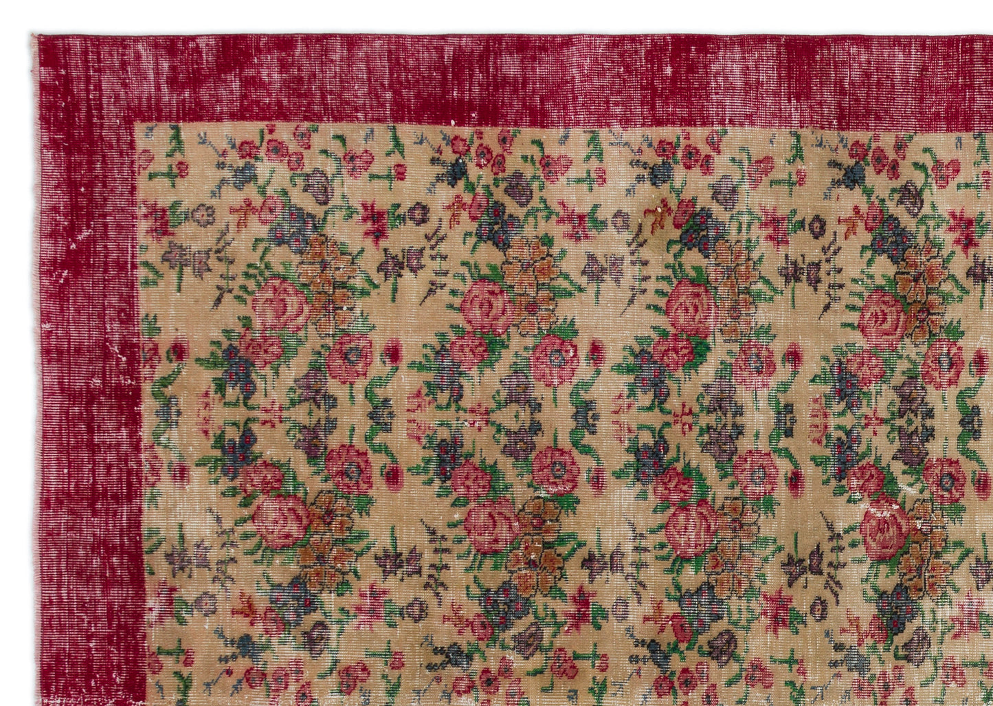 Frian - Vintage Floral Rug - 7'1 X 10'2