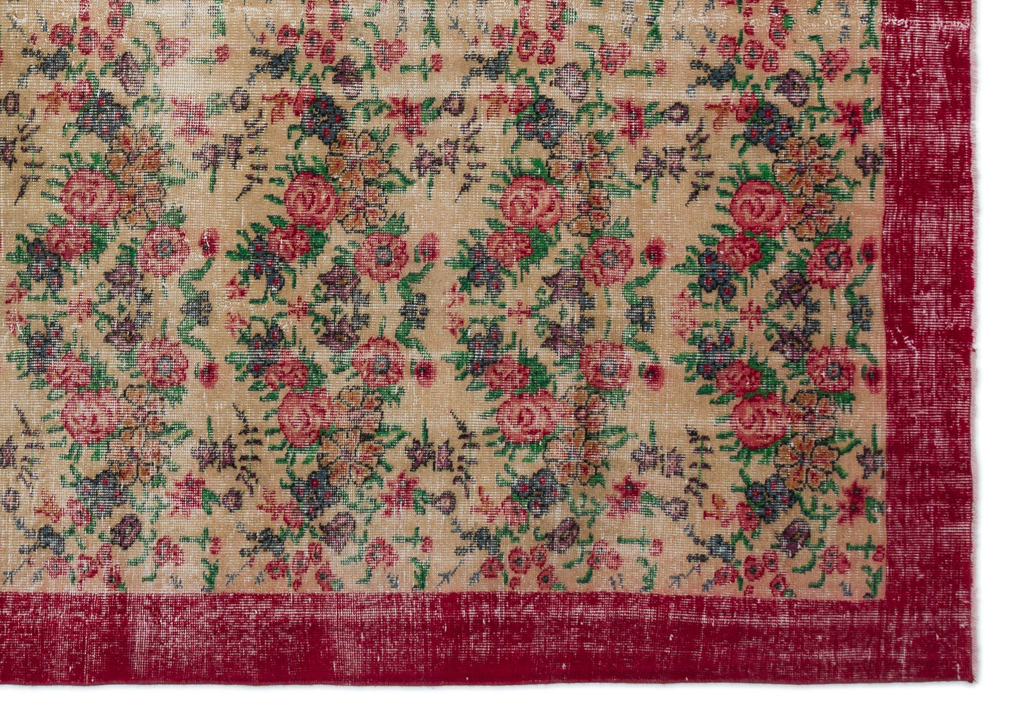 Frian - Vintage Floral Rug - 7'1 X 10'2