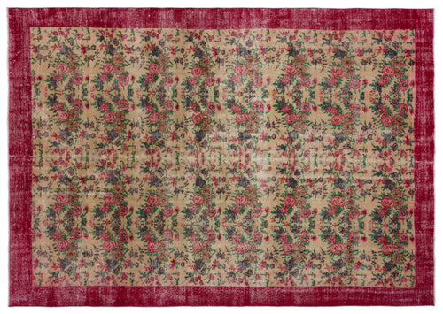 Load image 1 in gallery view. Frian - Vintage Floral Rug - 7'1 X 10'2