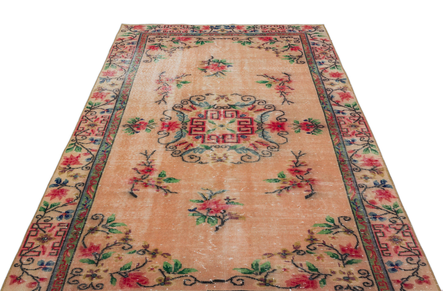 Dodava - Vintage Medallion Rug - 5'0 X 8'7
