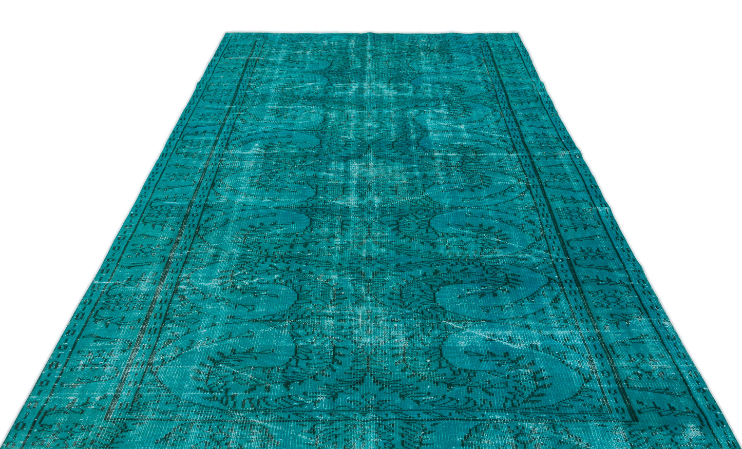 Cugea - Vintage Distressed Rug - 6'0 X 9'3