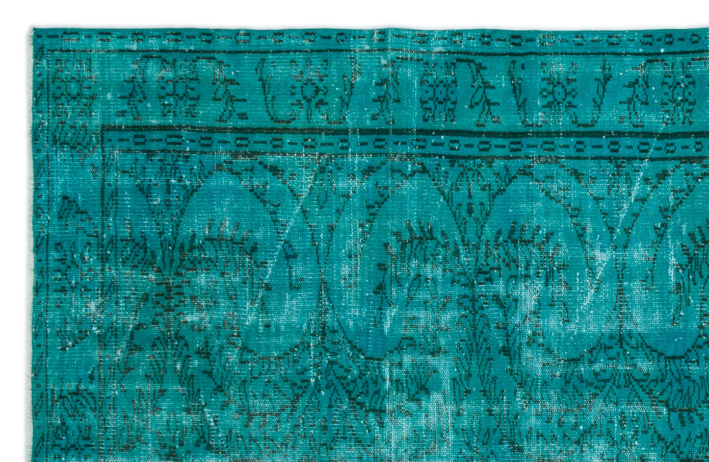 Cugea - Vintage Distressed Rug - 6'0 X 9'3