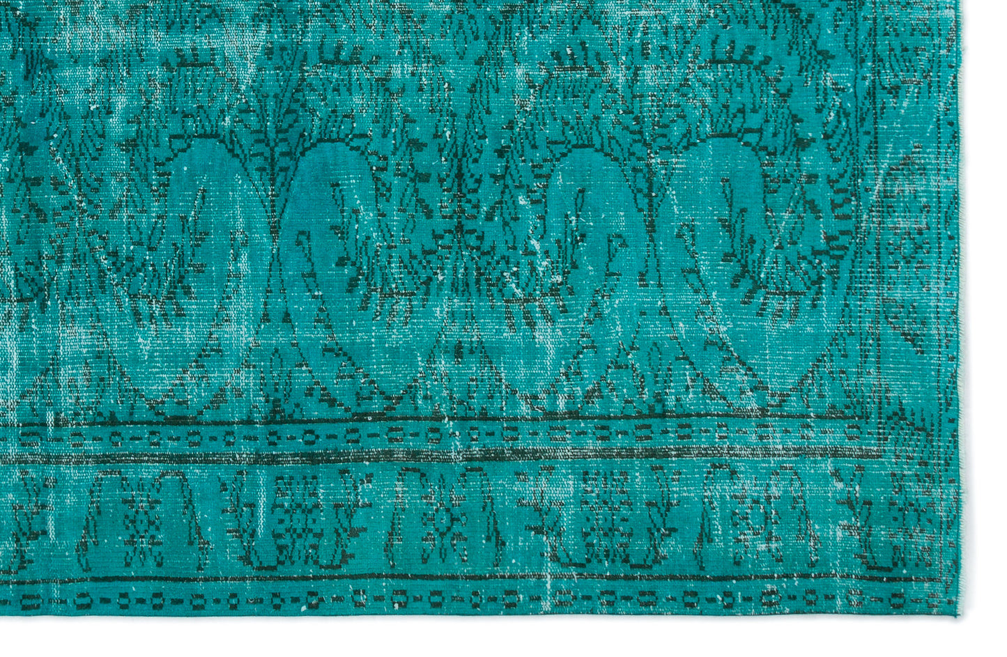 Cugea - Vintage Distressed Rug - 6'0 X 9'3
