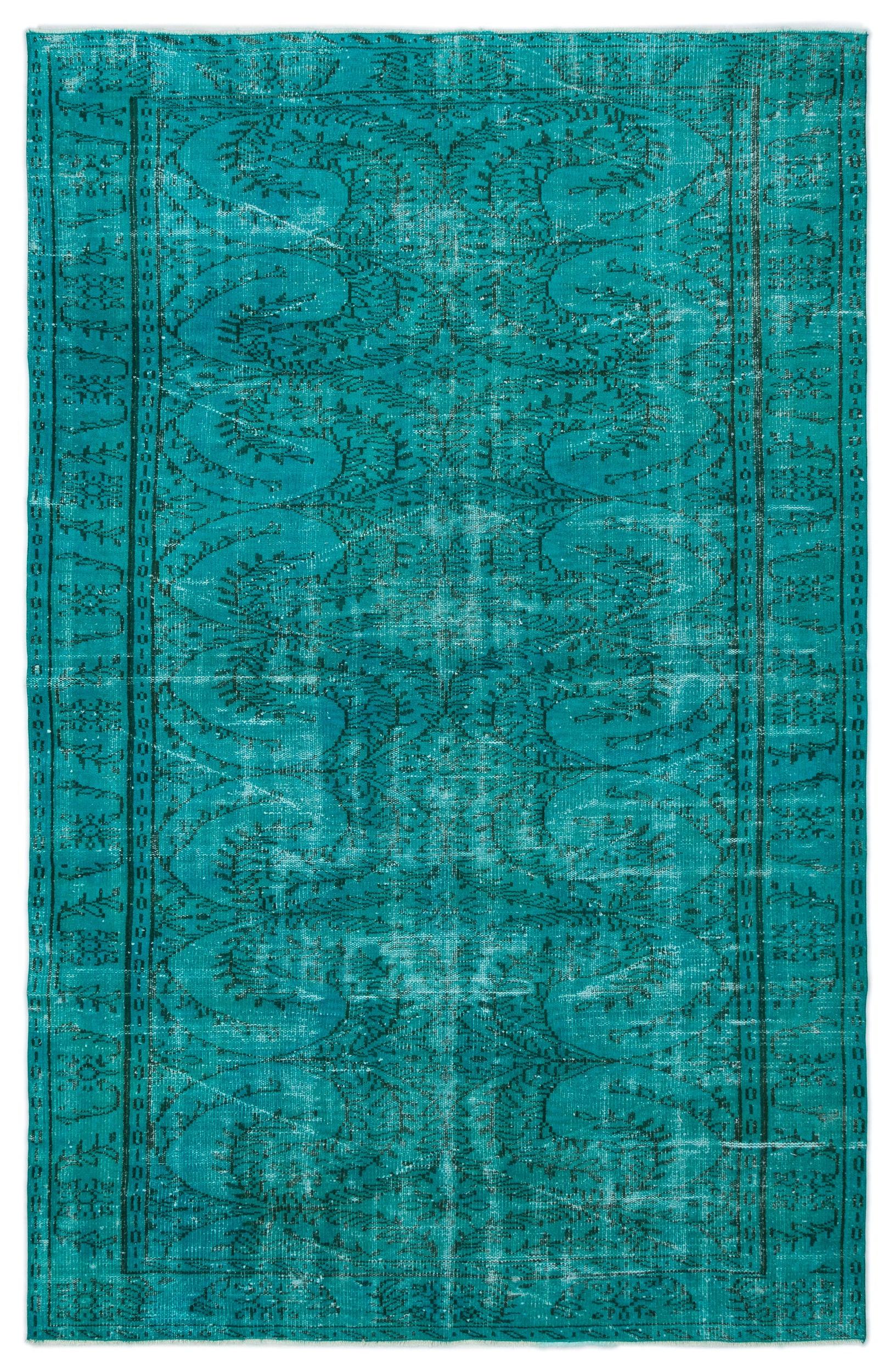 Cugea - Vintage Distressed Rug - 6'0 X 9'3