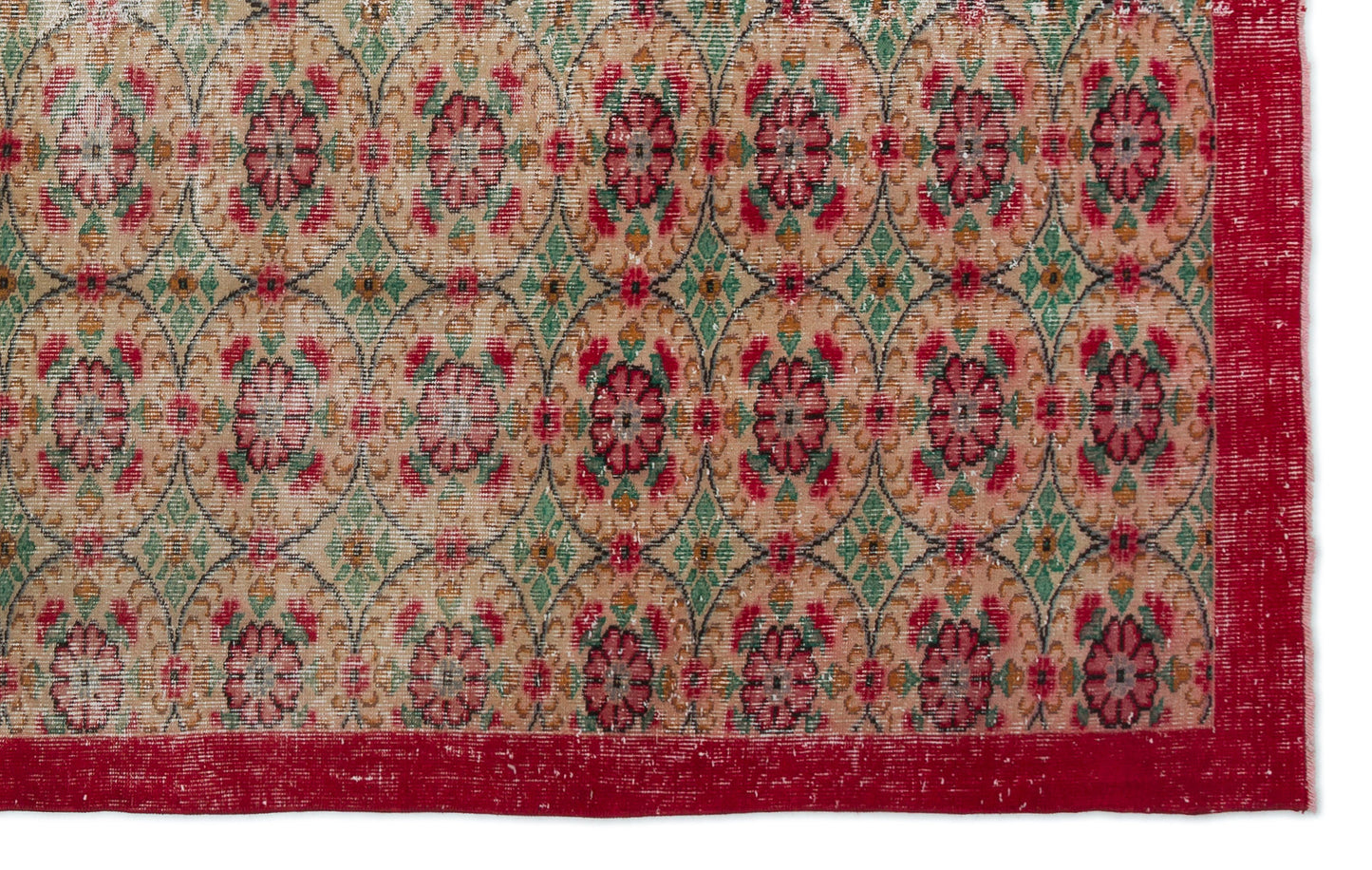 Shedaen - Vintage Floral Rug - 6'0 X 9'8