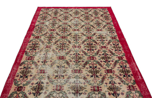 Load image 1 in gallery view. Craos - Vintage Floral Rug - 5'3 X 8'6