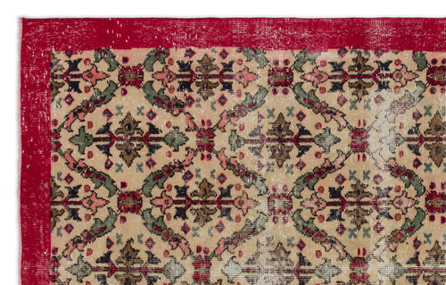 Load image 1 in gallery view. Craos - Vintage Floral Rug - 5'3 X 8'6