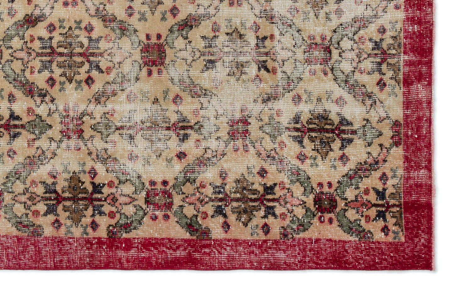 Craos - Vintage Floral Rug - 5'3 X 8'6
