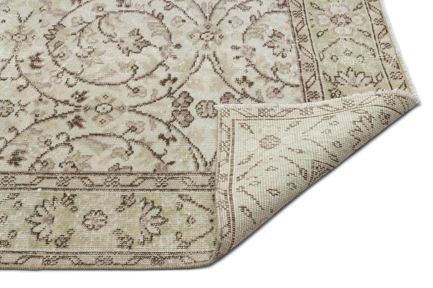 Sevaa - Vintage Floral Rug - 5'7 X 9'9