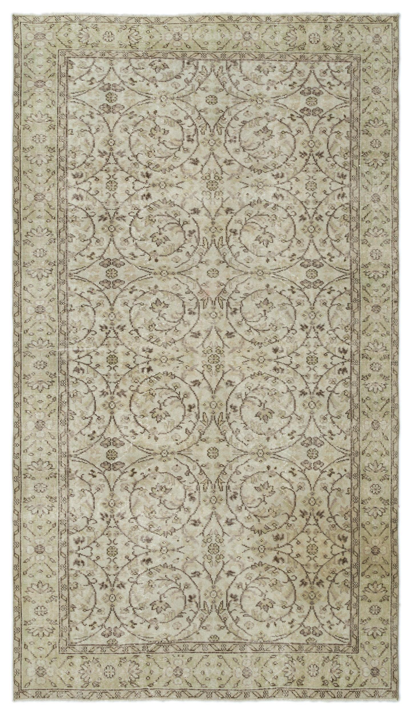 Sevaa - Vintage Floral Rug - 5'7 X 9'9