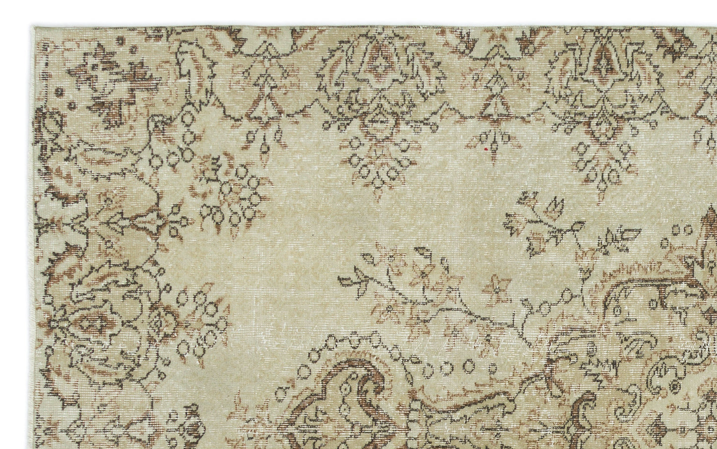 Gluzaas - Vintage Medallion Rug - 5'5 X 8'10