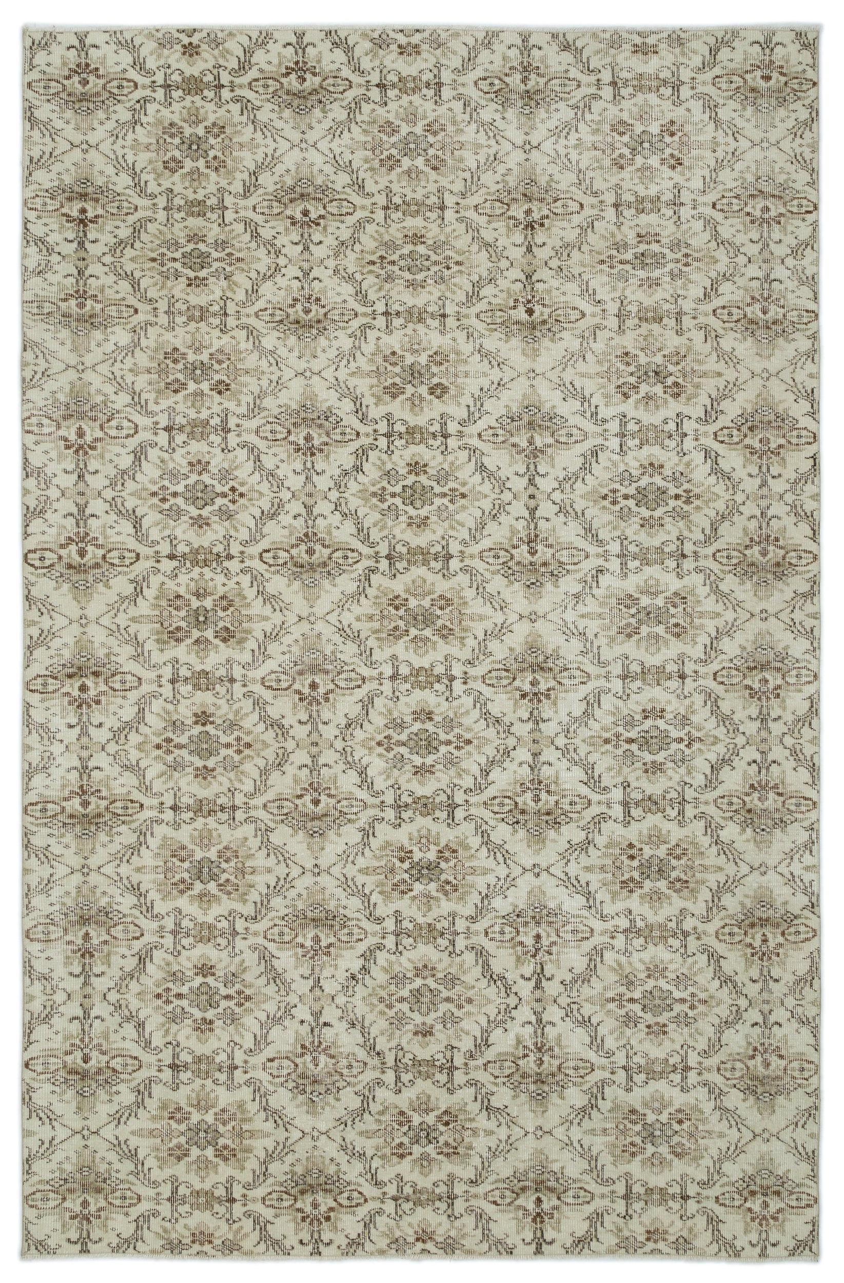 Sauda - Vintage Floral Rug - 6'1 X 9'3