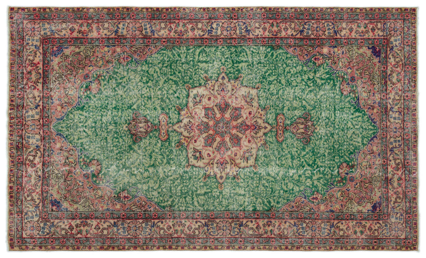 Midama - Vintage Medallion Rug - 5'3 X 8'8