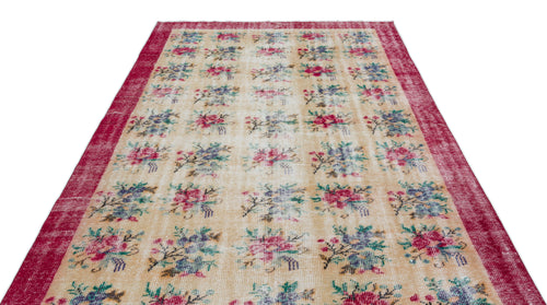 Load image 1 in gallery view. Groil - Vintage Floral Rug - 6'4 X 9'4