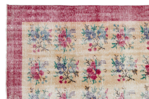 Load image 1 in gallery view. Groil - Vintage Floral Rug - 6'4 X 9'4