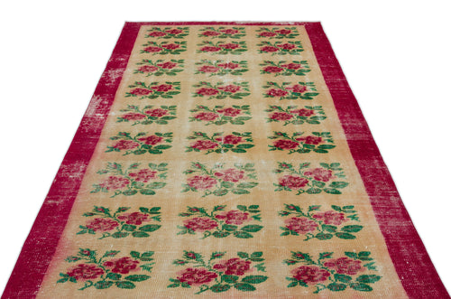 Load image 1 in gallery view. Rinaex - Vintage Floral Rug - 5'1 X 8'5