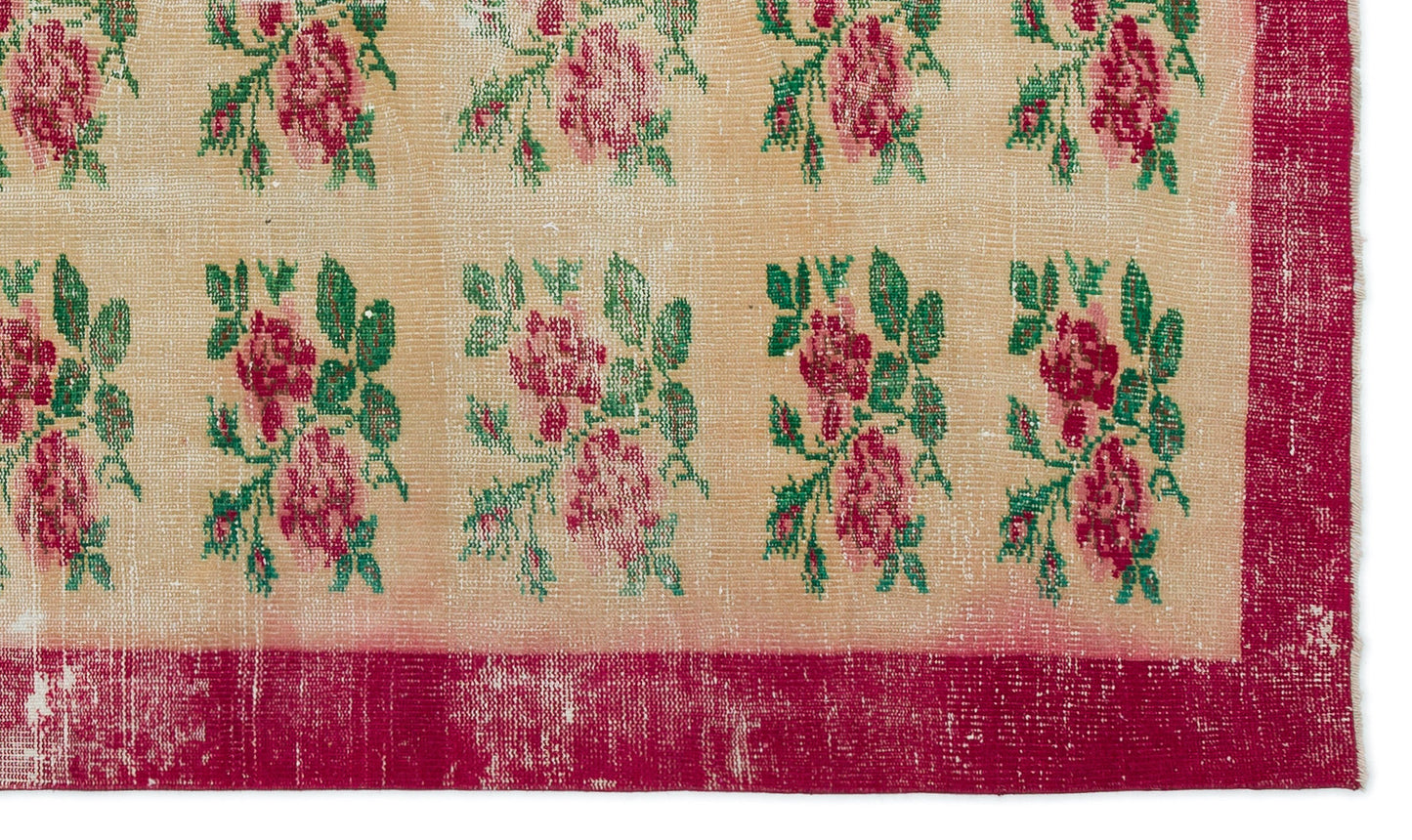 Rinaex - Vintage Floral Rug - 5'1 X 8'5