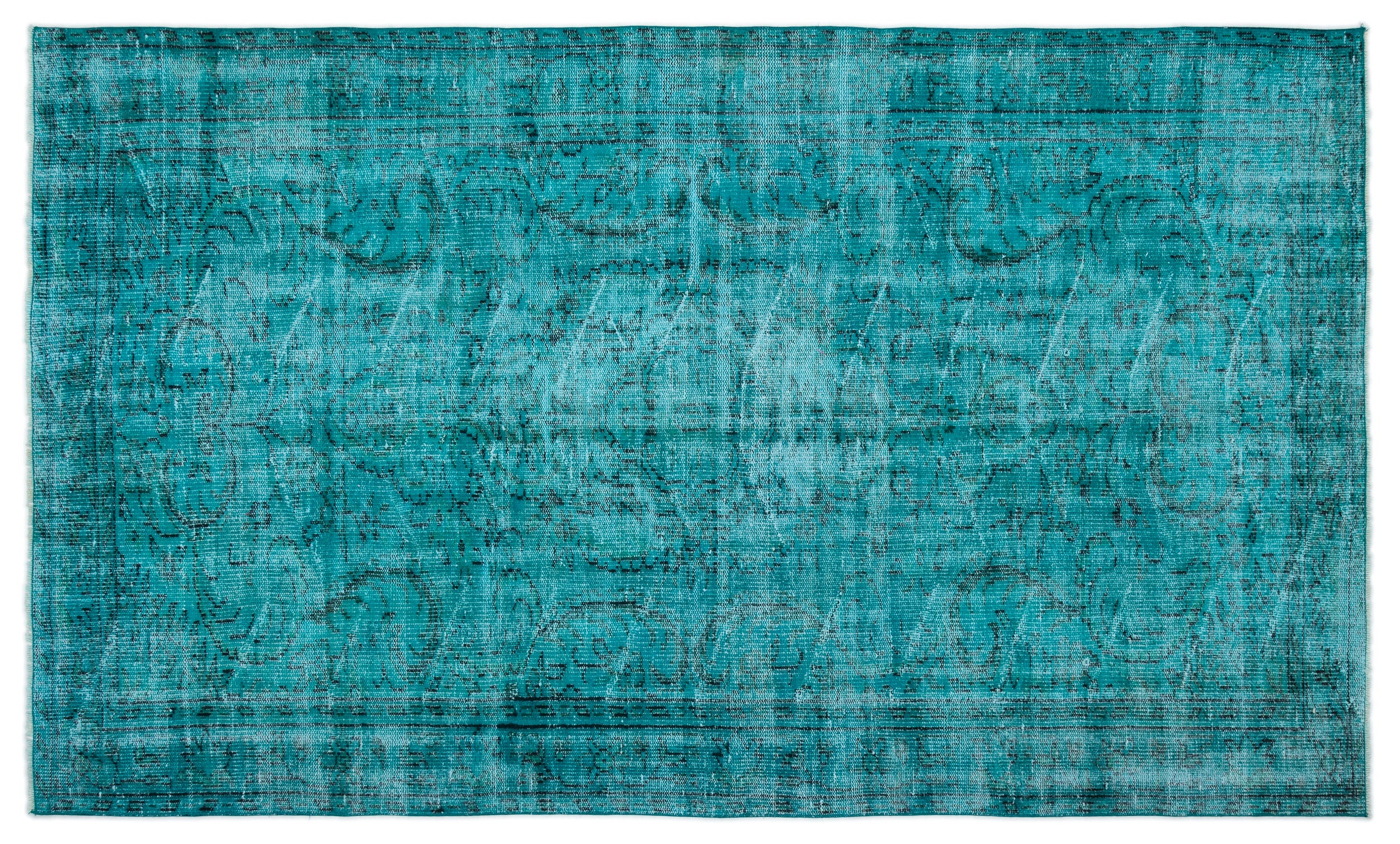Kuloya - Vintage Distressed Rug - 5'4 X 8'11