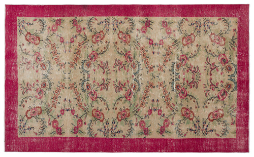 Load image 1 in gallery view. Criya - Vintage Floral Rug - 5'9 X 9'3