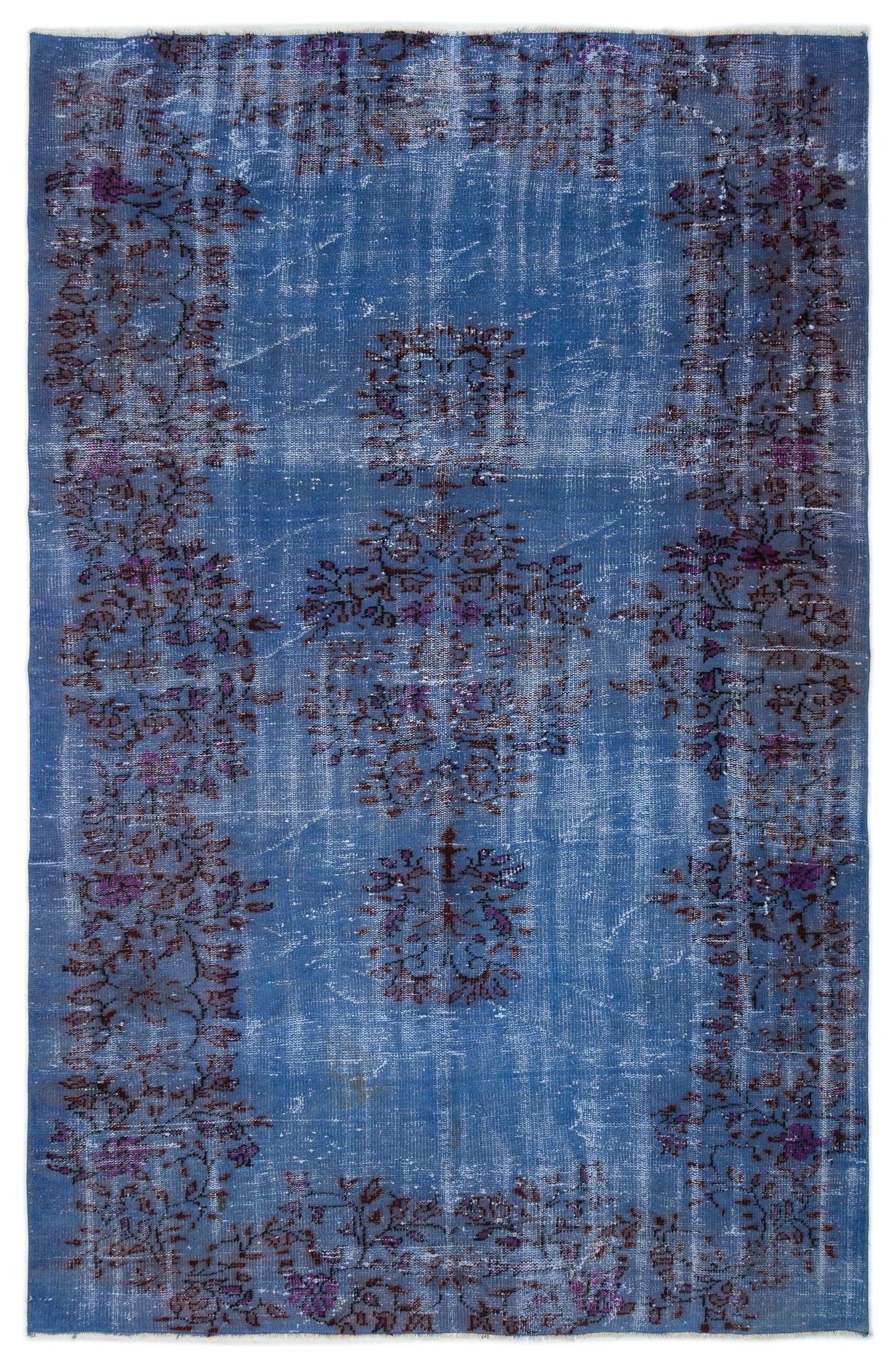Pruus - Vintage Distressed Rug - 5'5 X 8'4