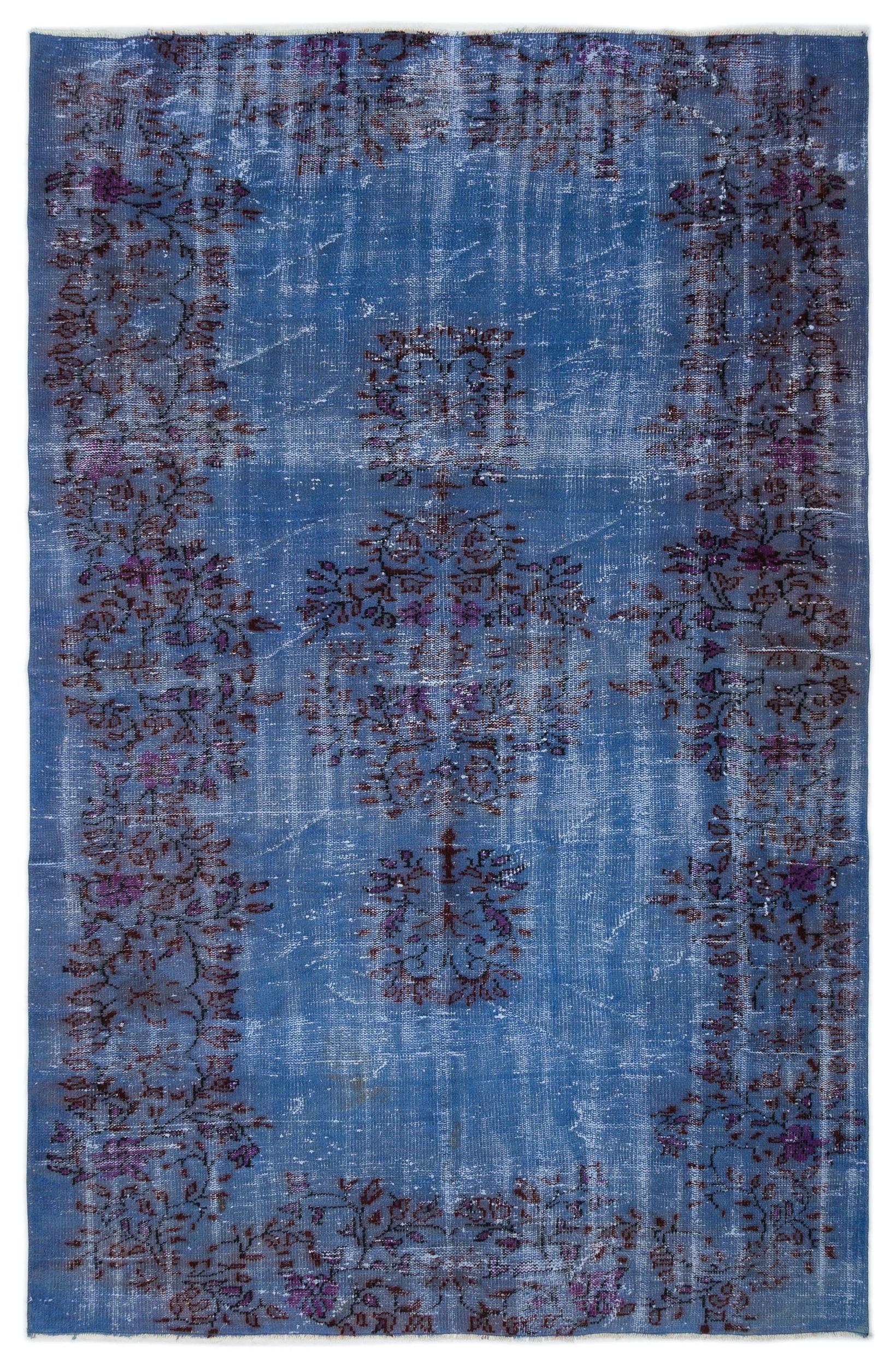 Pruus - Vintage Distressed Rug - 5'5 X 8'4
