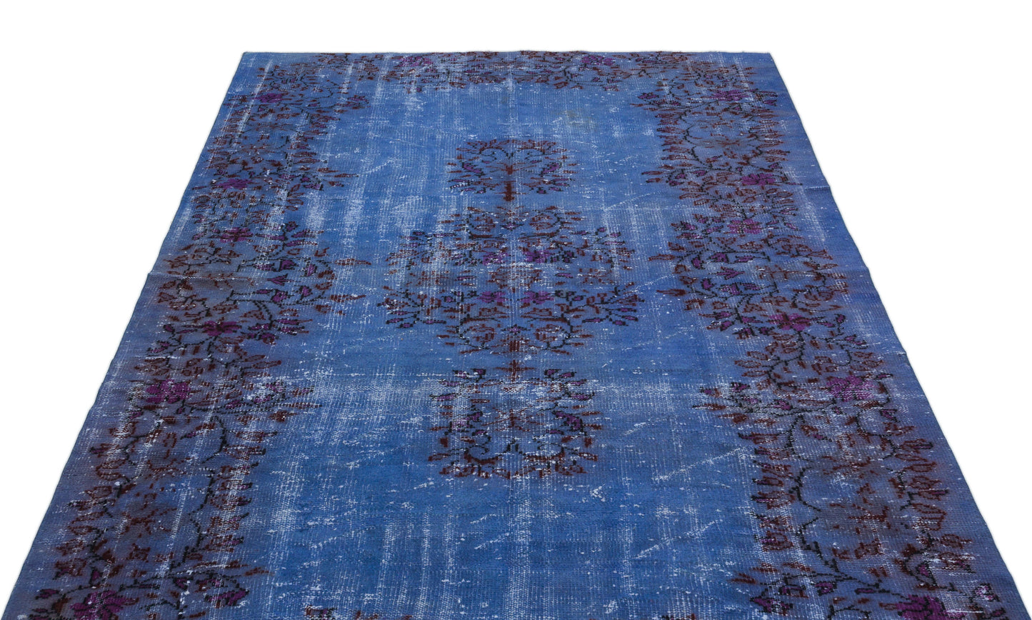 Pruus - Vintage Distressed Rug - 5'5 X 8'4