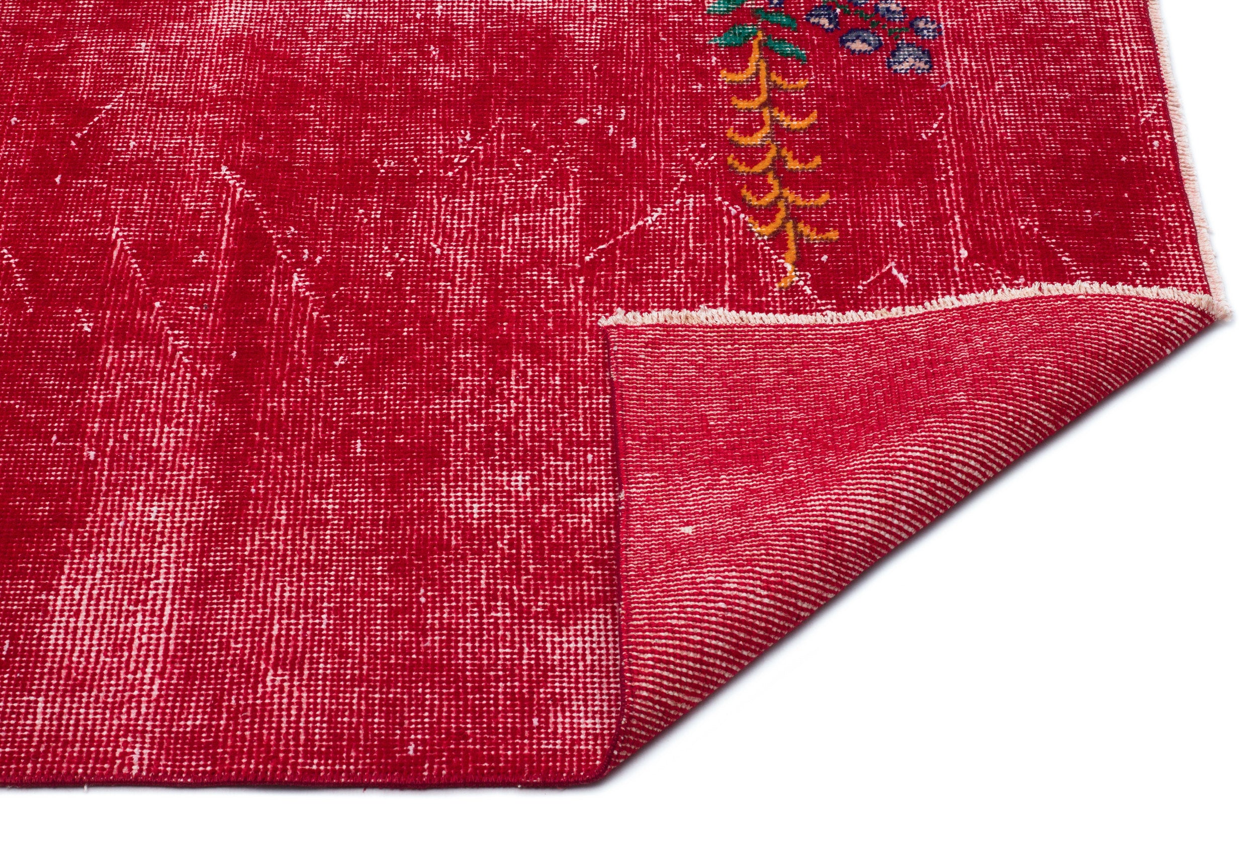 Nadael - Vintage Distressed Rug - 5'5 X 9'3