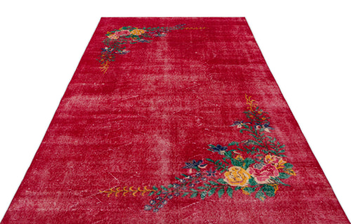 Load image 1 in gallery view. Nadael - Vintage Distressed Rug - 5'5 X 9'3
