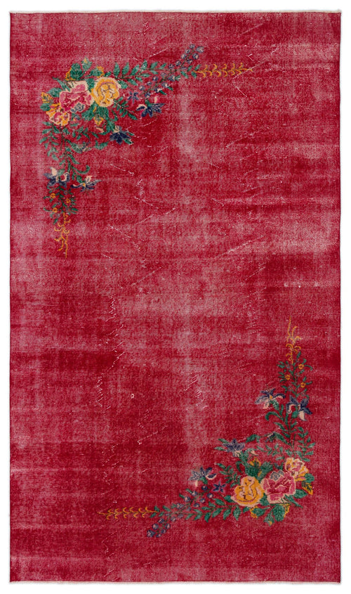 Load image 1 in gallery view. Nadael - Vintage Distressed Rug - 5'5 X 9'3