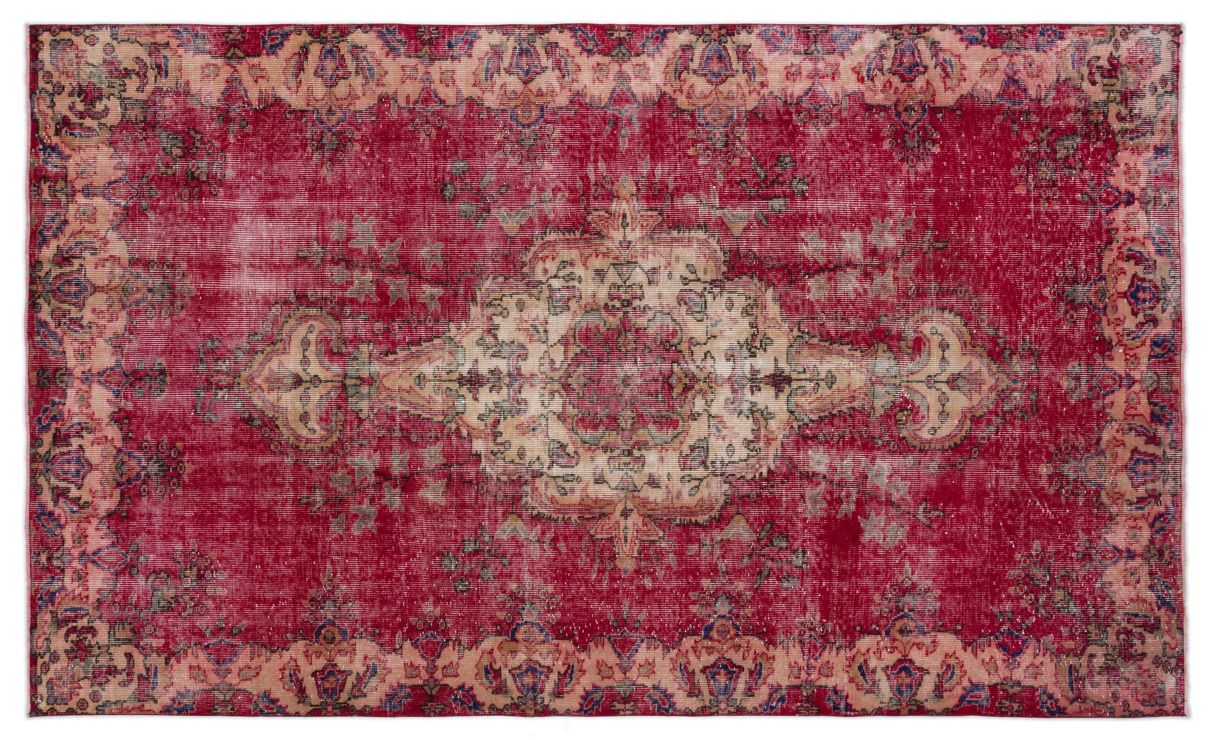 Slofura - Vintage Medallion Rug - 5'7 X 9'5