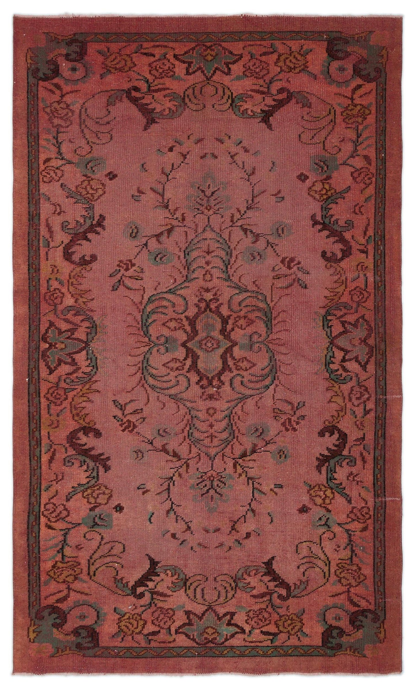 Fibila - Vintage Medallion Rug - 5'3 X 8'11