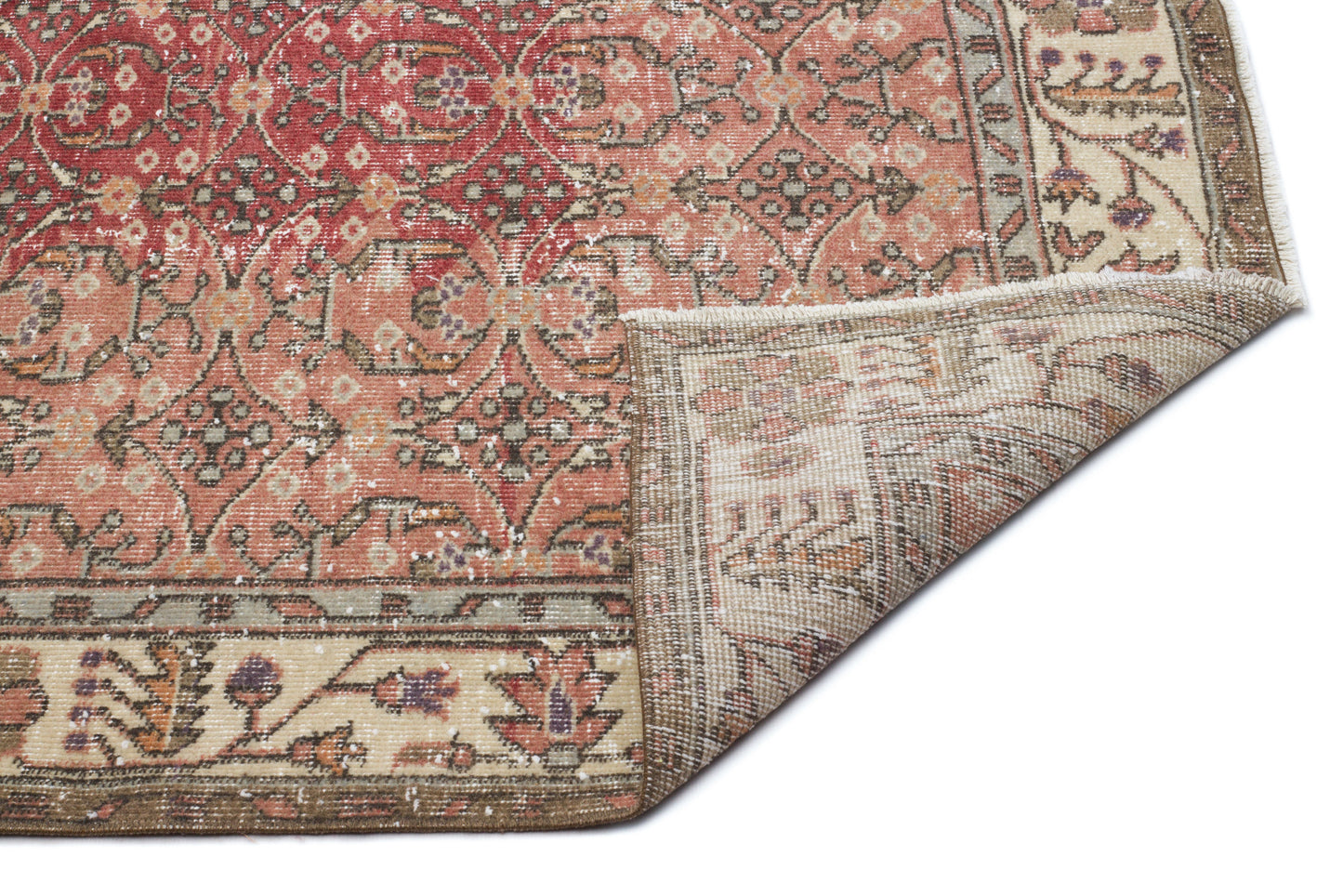 Blaane - Vintage Floral Rug - 5'1 X 9'1