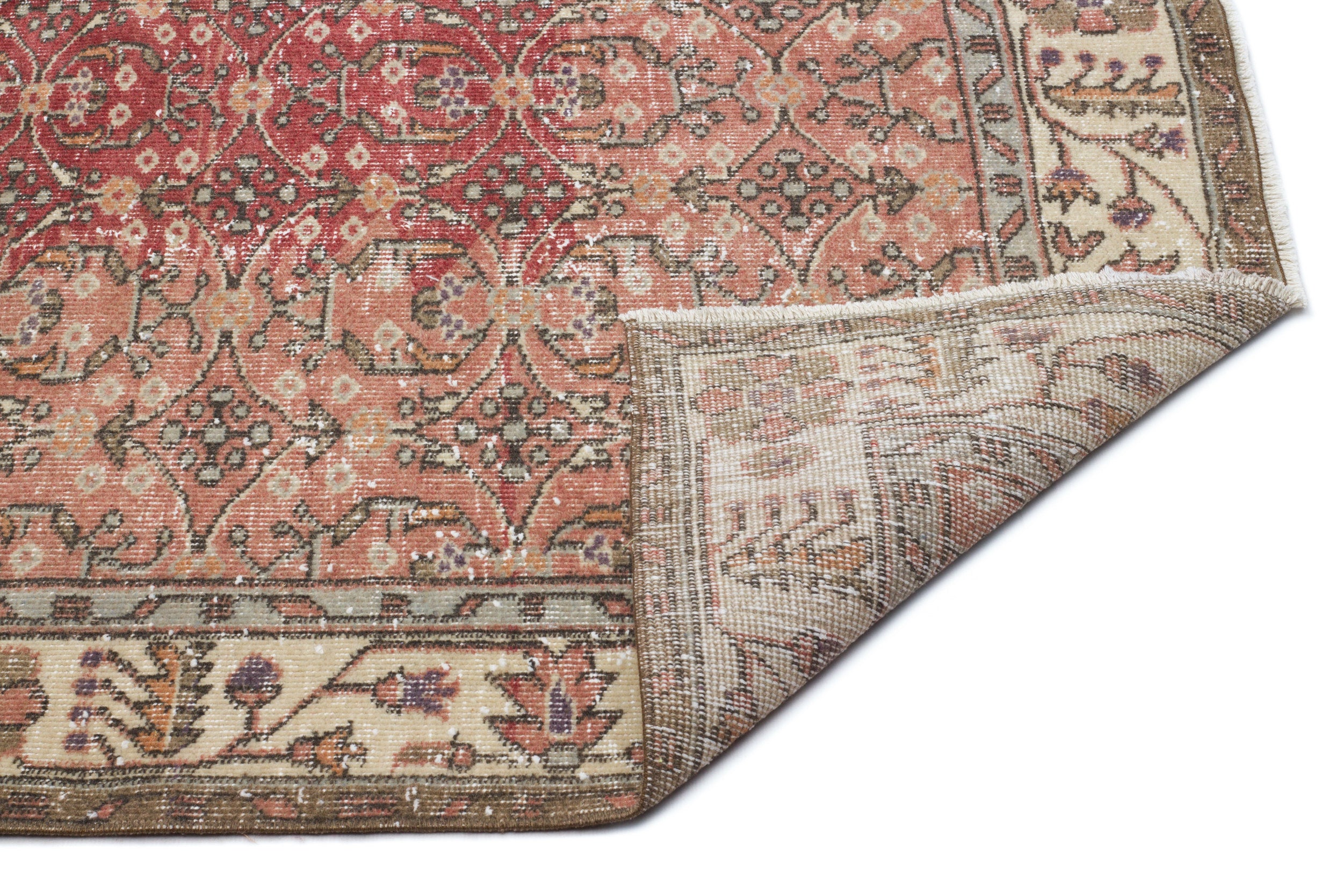 Blaane - Vintage Floral Rug - 5'1 X 9'1