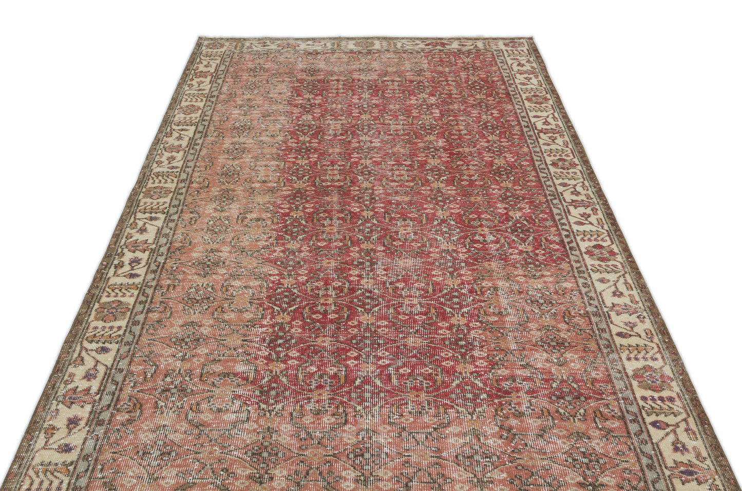 Blaane - Vintage Floral Rug - 5'1 X 9'1