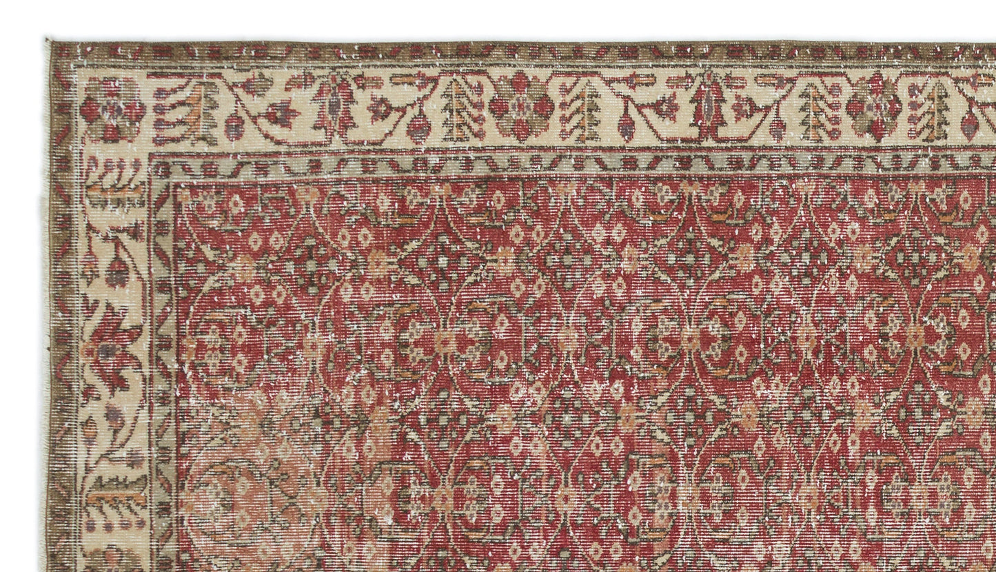 Blaane - Vintage Floral Rug - 5'1 X 9'1