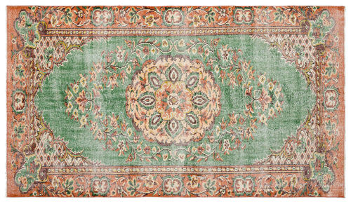 Load image 1 in gallery view. Cleraor - Vintage Medallion Rug - 5'6 X 9'7