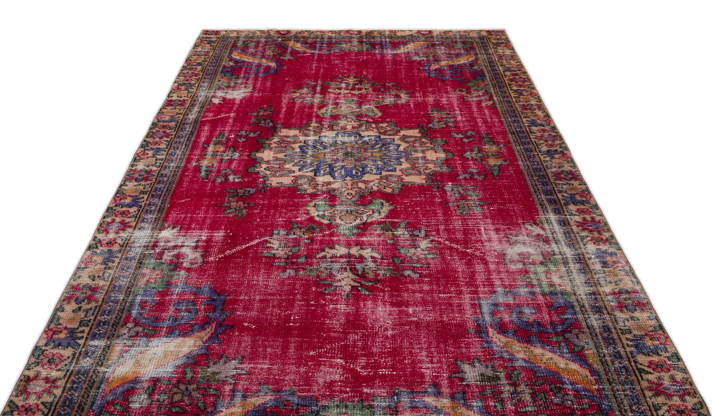 Mabita - Vintage Medallion Rug - 6'2 X 9'5